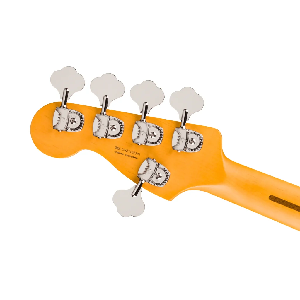 Fender American Ultra II Maple Fingerboard Jazz Bass  V - Avalanche - Image 6