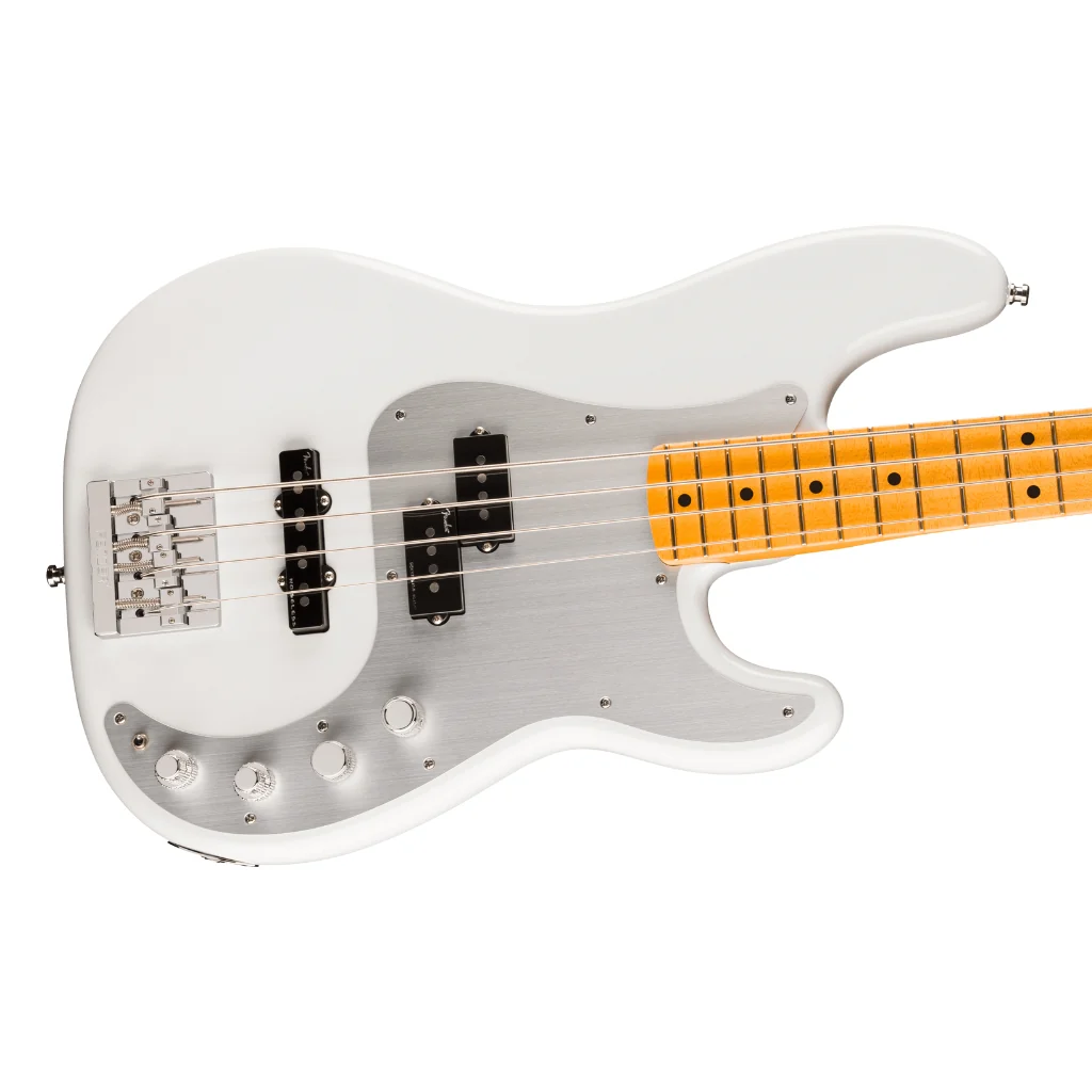 Fender American Ultra II Maple Fingerboard Precision Bass - Avalanche - Image 8