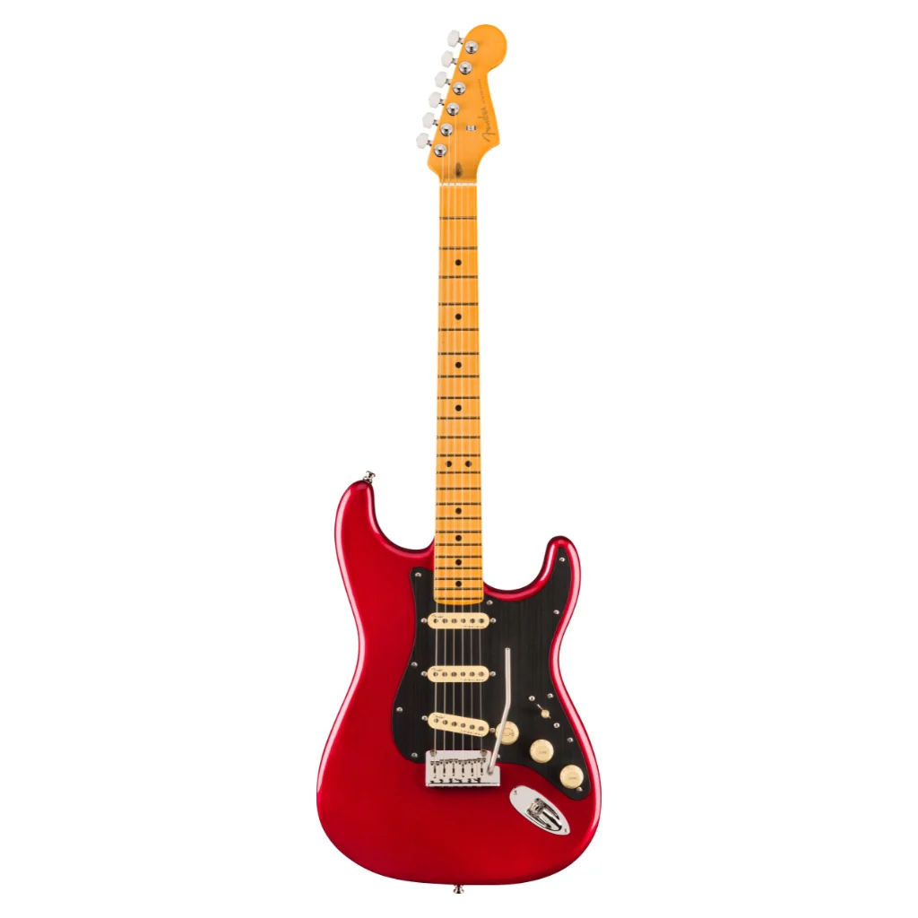 Fender American Ultra II Maple Fingerboard Stratocaster - Sinister Red - Image 3