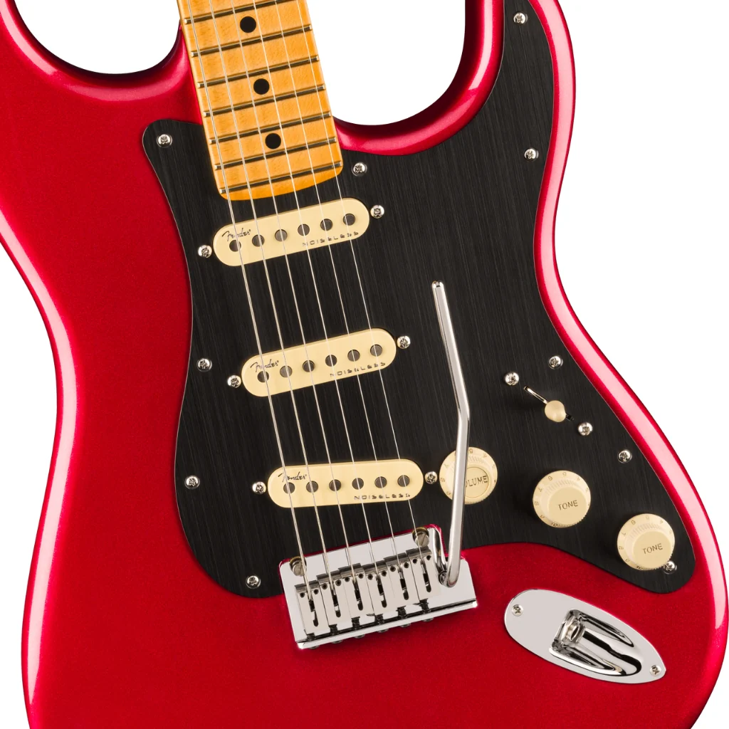 Fender American Ultra II Maple Fingerboard Stratocaster - Sinister Red - Image 7
