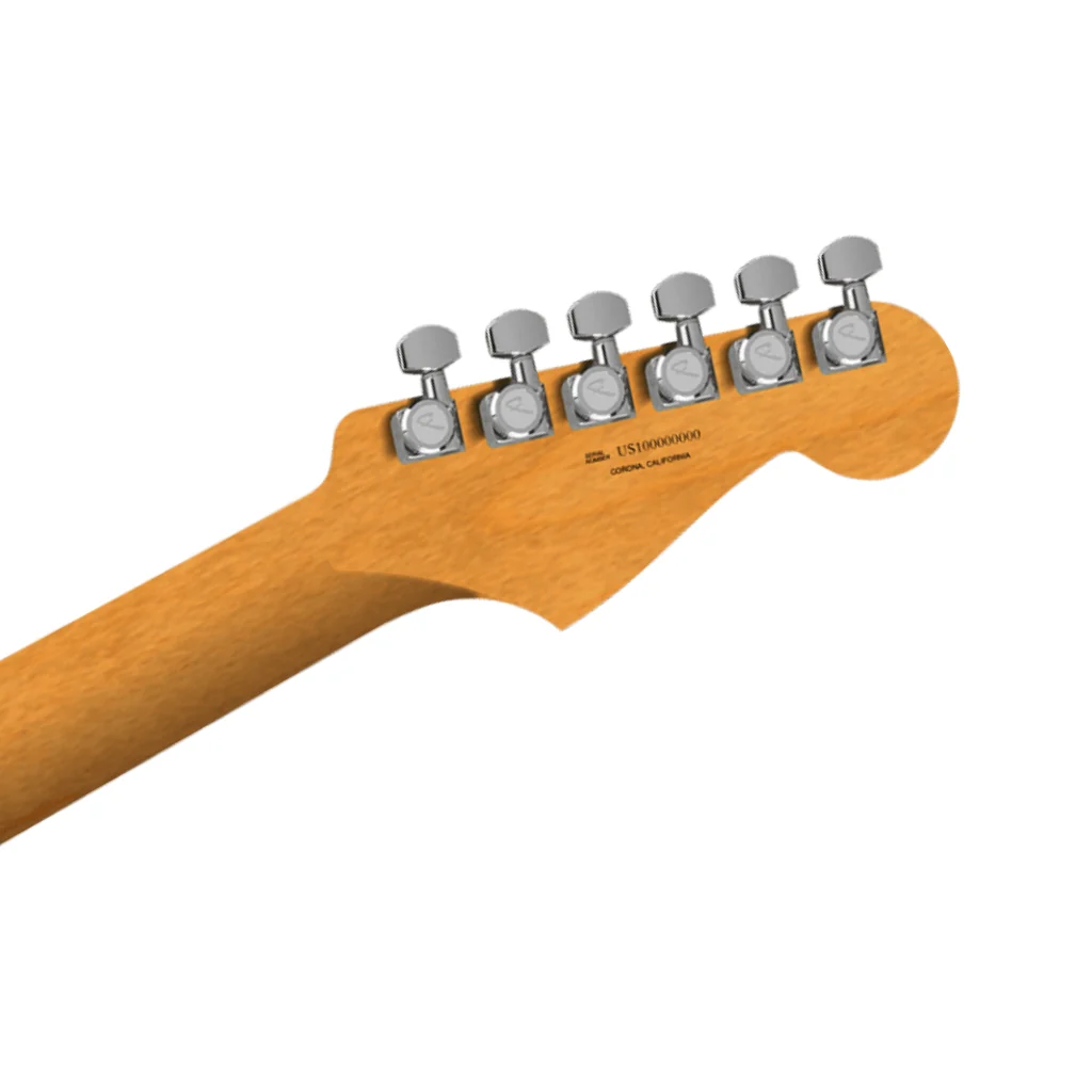 Fender American Ultra II  Ebony Fingerboard Left Handed Stratocaster - Texas Tea - Image 6