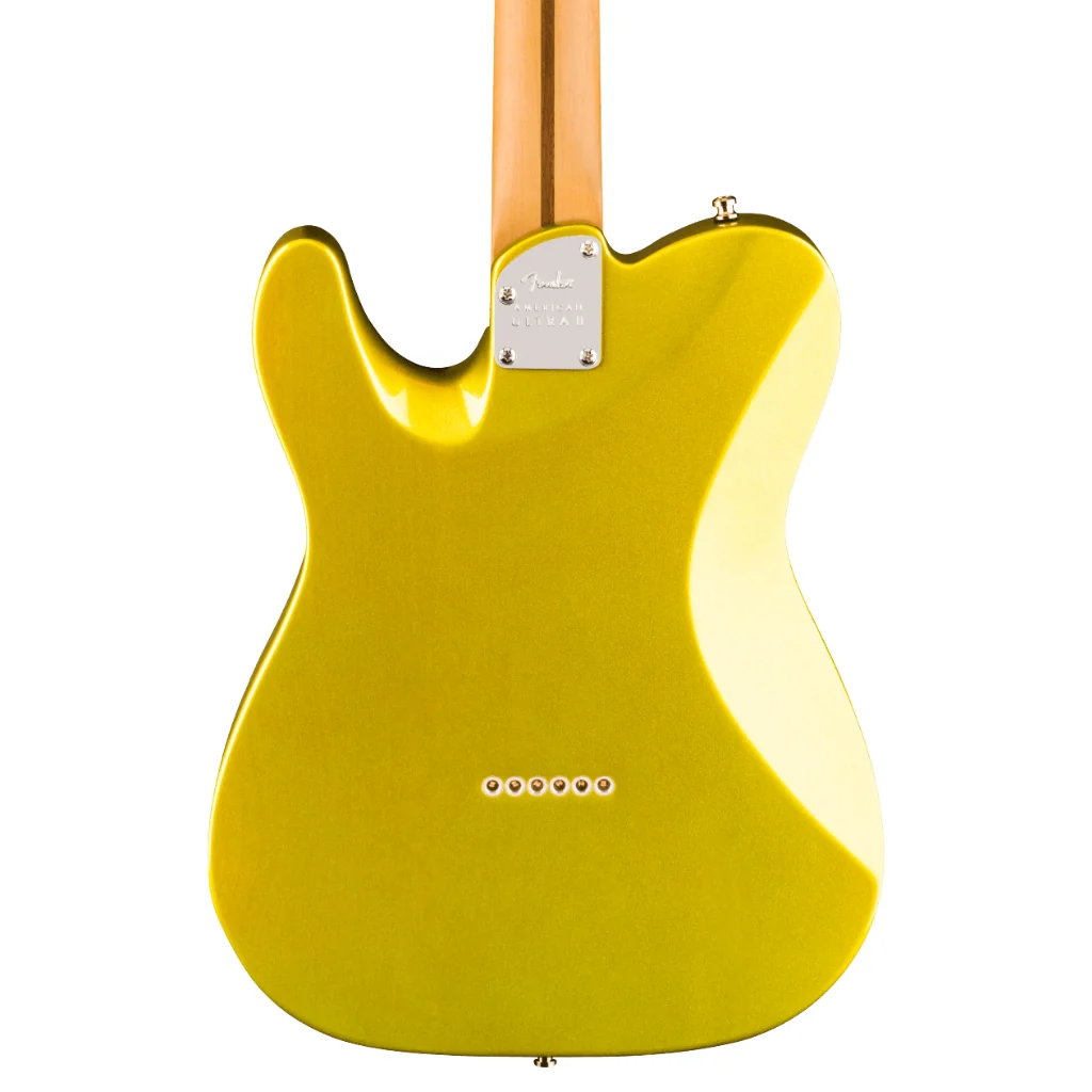 Fender American Ultra II Ebony Fingerboard Telecaster - Solar Flare - Image 2