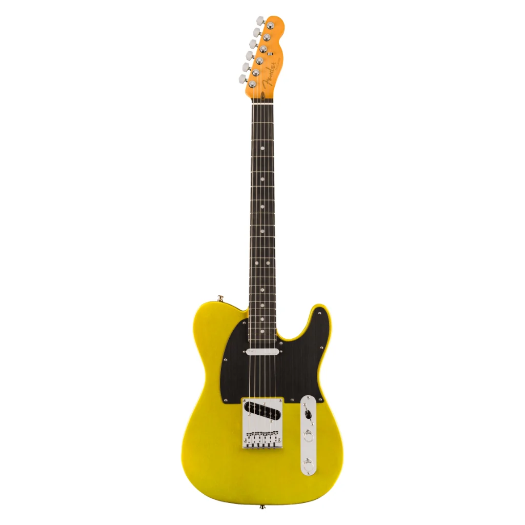Fender American Ultra II Ebony Fingerboard Telecaster - Solar Flare - Image 3