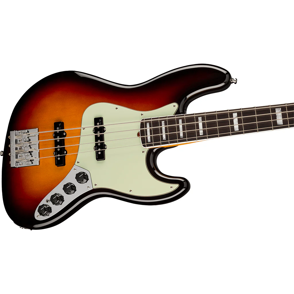 Fender American Ultra Jazz Bass Toploaded HiMass Bridge - Ultraburst - Image 7