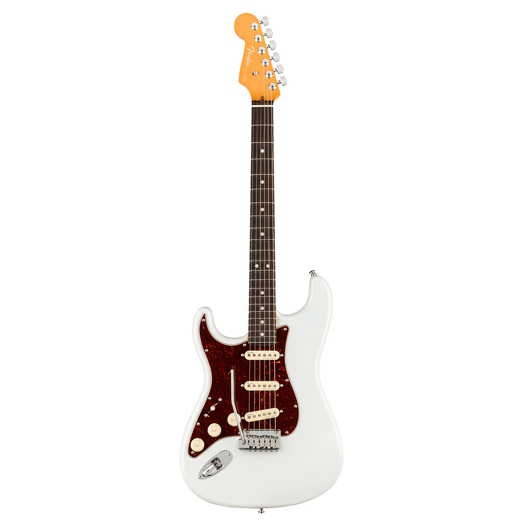 Fender - American Ultra Stratocaster® Left-Hand, Rosewood Fingerboard, Arctic Pearl - Image 2