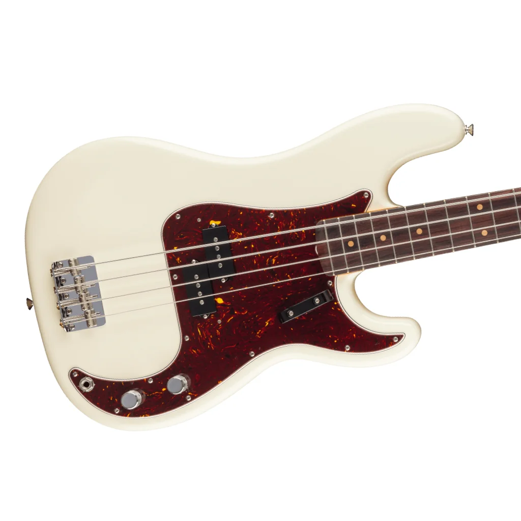 Fender American Vintage II 1960 Precision Bass - Olympic White, Rosewood Fingerboard - Image 7