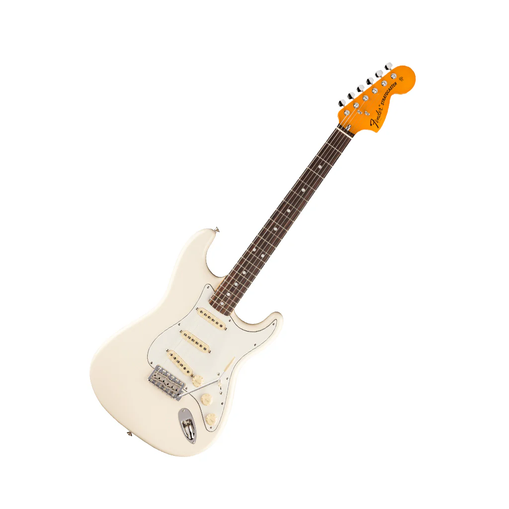 Fender American Vintage II 1973 Stratocaster Maple Fingerboard - Olympic White - Image 8