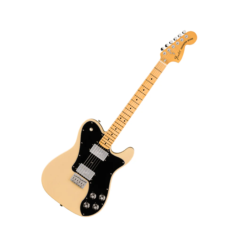 Fender American Vintage II 1975 Telecaster Deluxe Maple Fingerboard - Vintage Blonde - Image 8