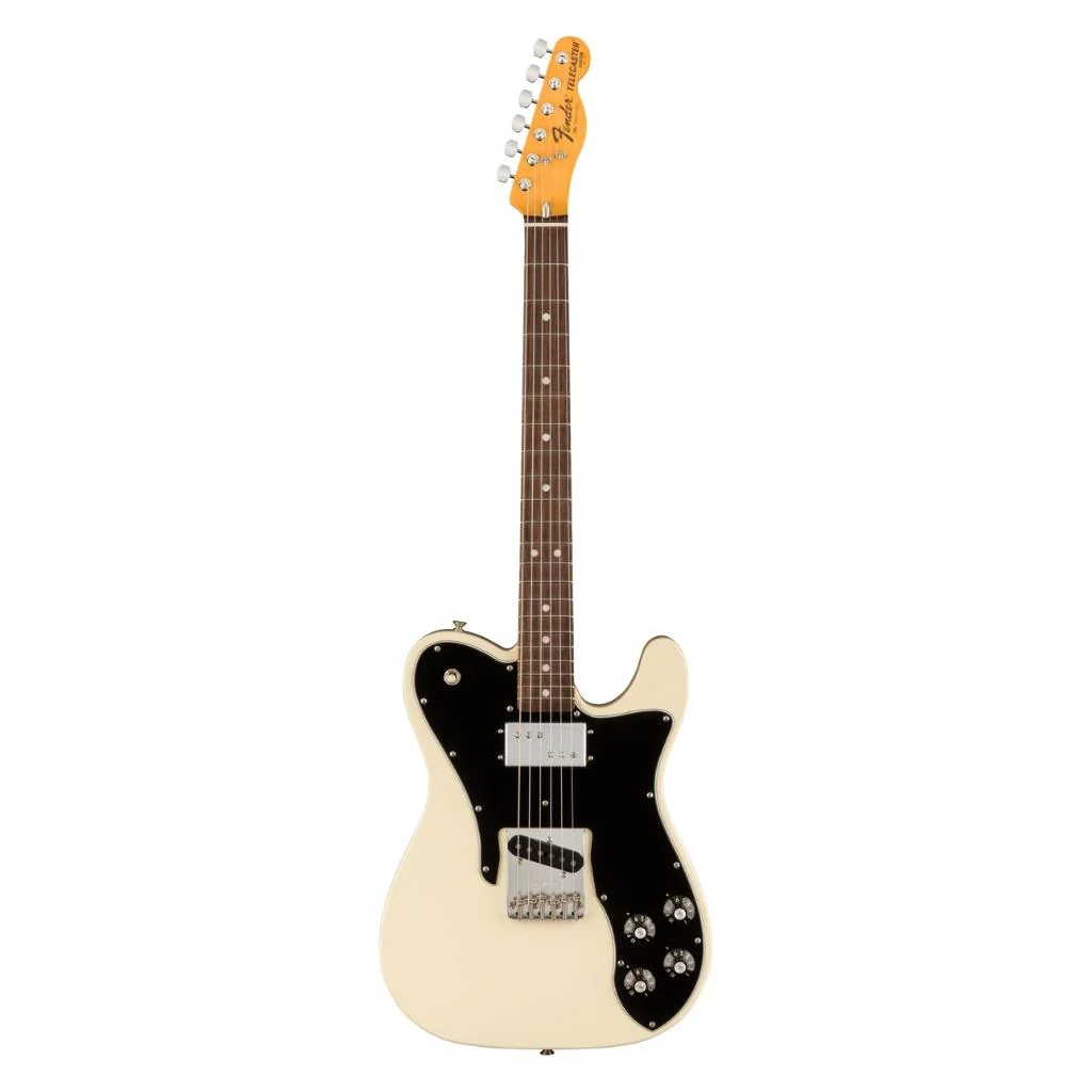 Fender American Vintage II 1977 Telecaster® Custom, Rosewood Fingerboard, Olympic White - Image 2