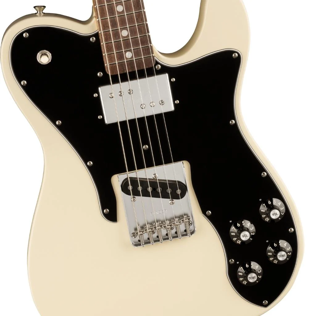 Fender American Vintage II 1977 Telecaster® Custom, Rosewood Fingerboard, Olympic White - Image 5