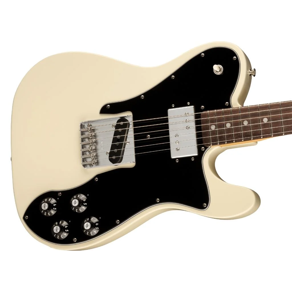 Fender American Vintage II 1977 Telecaster® Custom, Rosewood Fingerboard, Olympic White - Image 6
