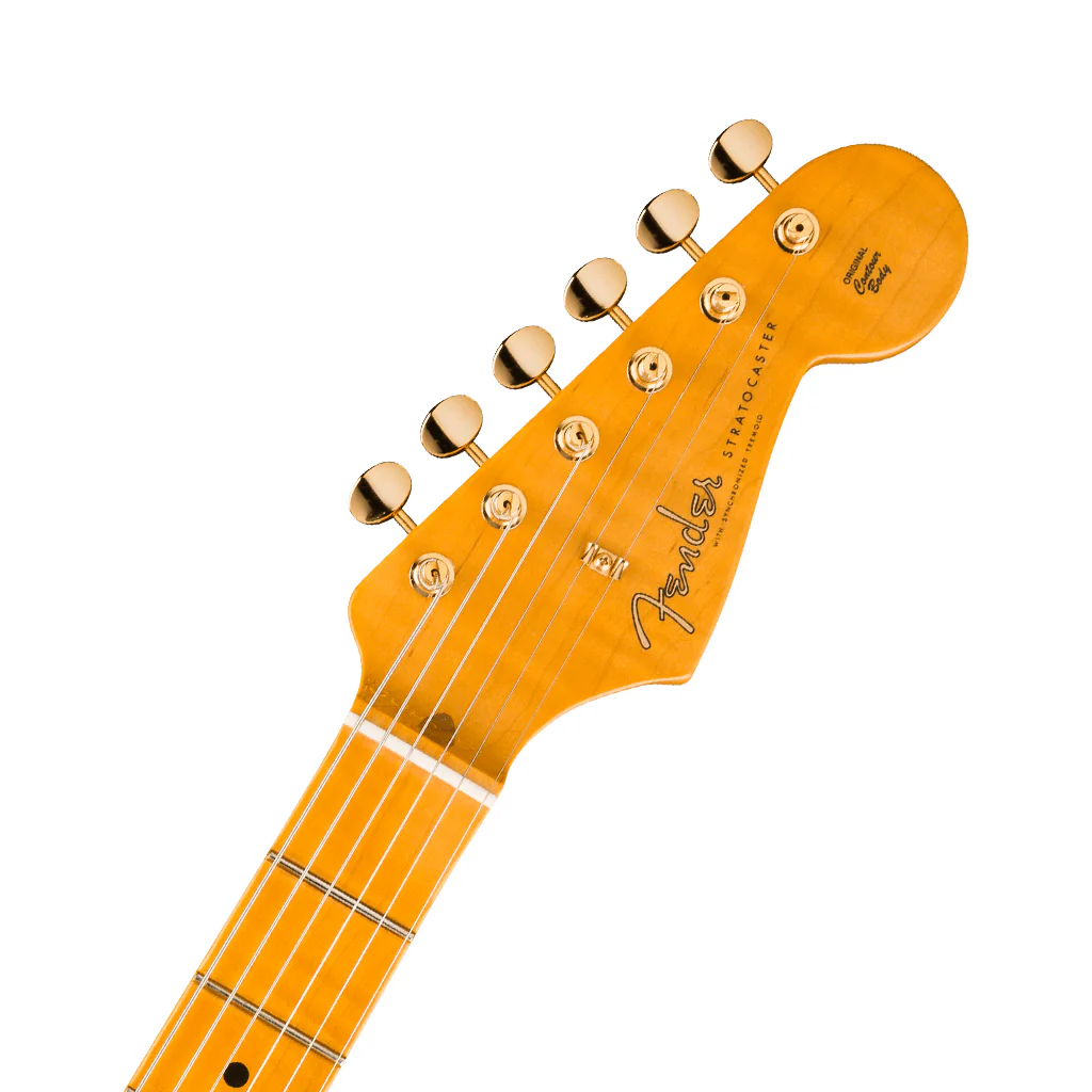 Fender American Vintage II Limited Edition1957 Stratocaster Ash Body & Gold Hardware - White Blonde - Image 4
