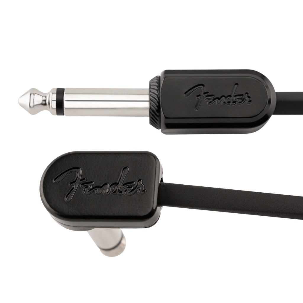 Fender Blockchain 16" Patch Cable Stereo TRS Straight/Angle - Image 2