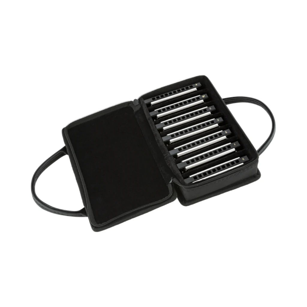 Fender Blues Deluxe Harmonica  Pack of 7 with Case - Image 2