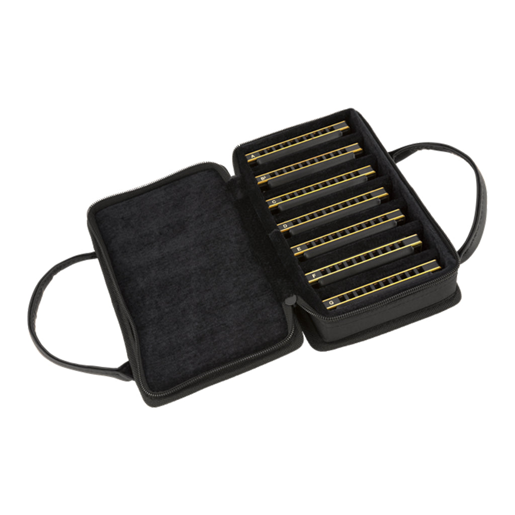 Fender Blues DeVille Harmonica Pack of 7 with Case - Image 2