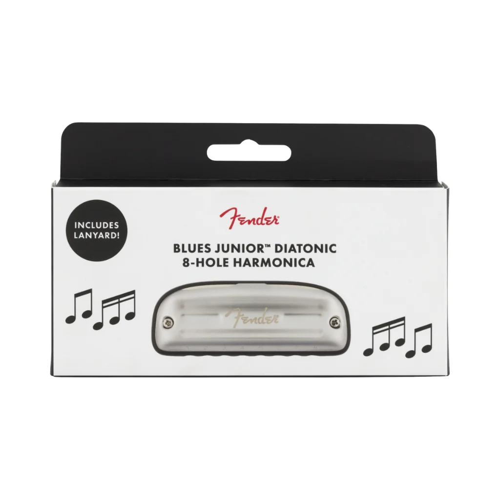 Fender Blues Junior 8-hole Diatonic Harmonica - Key of C - Image 3