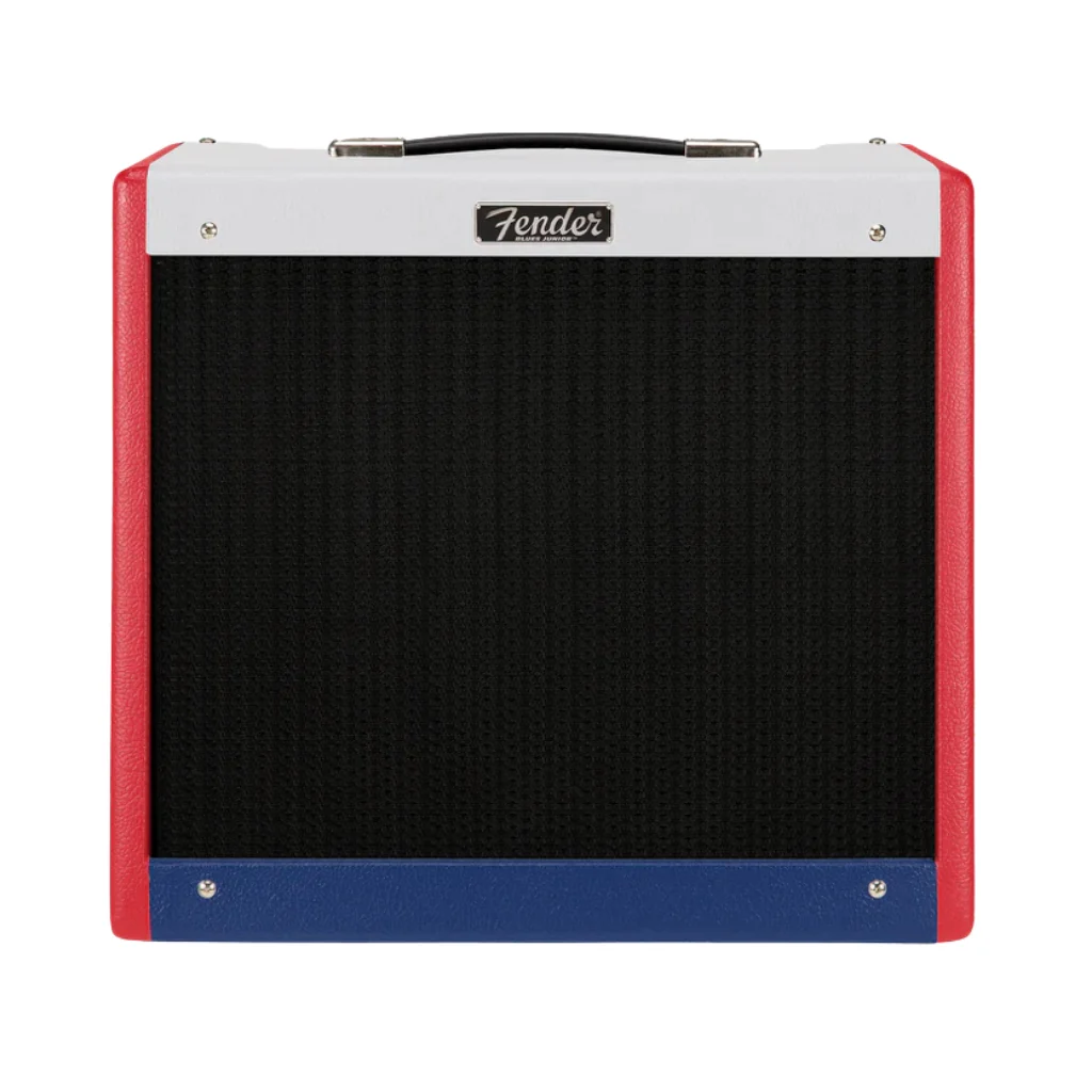 Fender Blues Junior IV Combo Amplifier - Limited Edition Tricolor Red/Blue/White