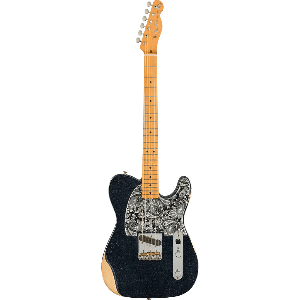Fender - Brad Paisley Esquire® - Maple - Black Sparkle - Image 2