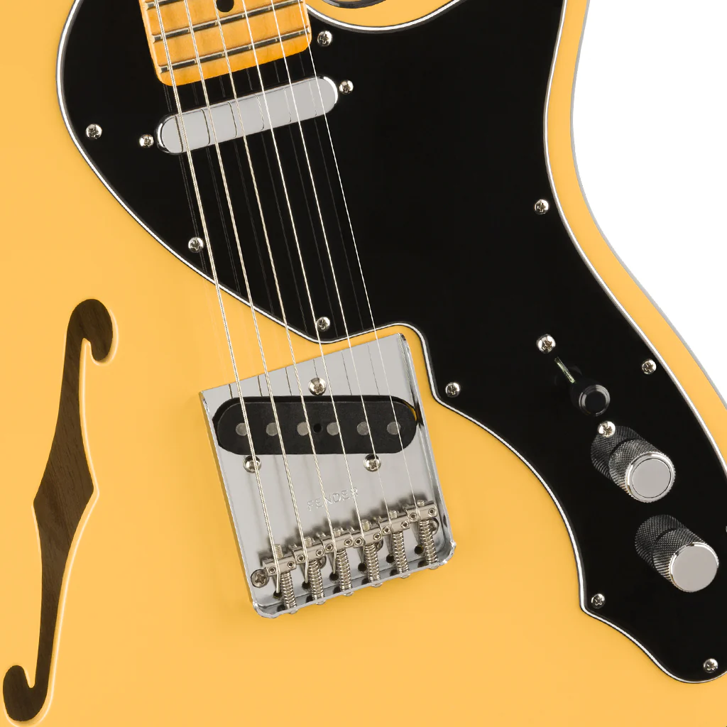 Fender Britt Daniel Signature Tele Thinline in Amarillo Gold - Image 6