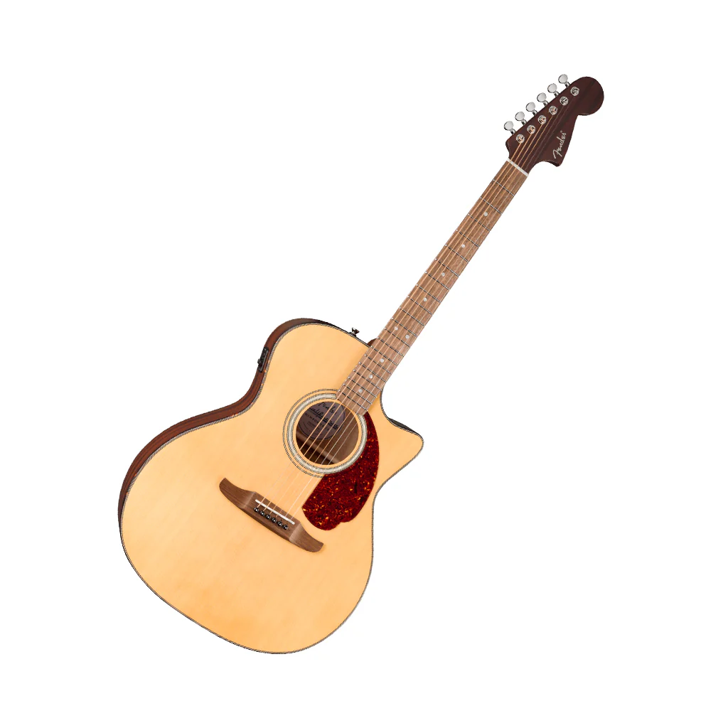 Fender California Deluxe Newporter CE Acoustic-Electric - Natural - Image 8