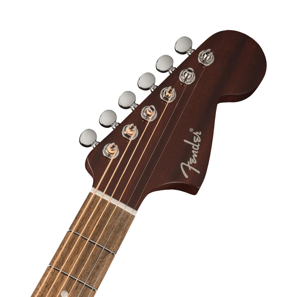 Fender California Deluxe Newporter CE Acoustic-Electric - White Blonde - Image 5