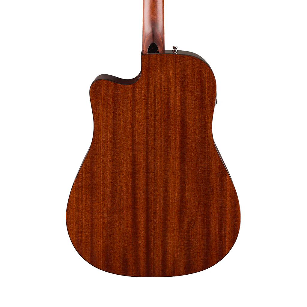 Fender California Deluxe Redondo CE Acoustic-Electric - Honey Sunburst - Image 2
