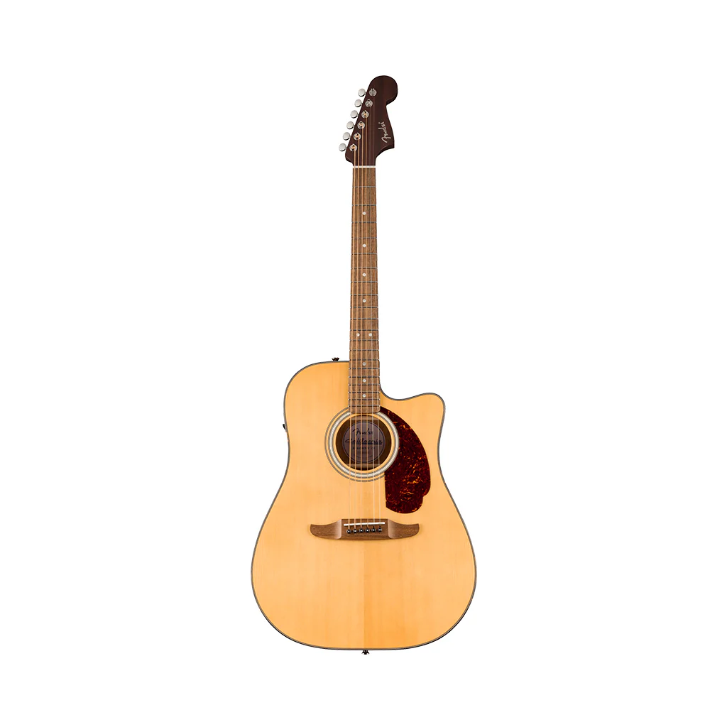Fender California Deluxe Redondo CE Acoustic-Electric - Natural - Image 3