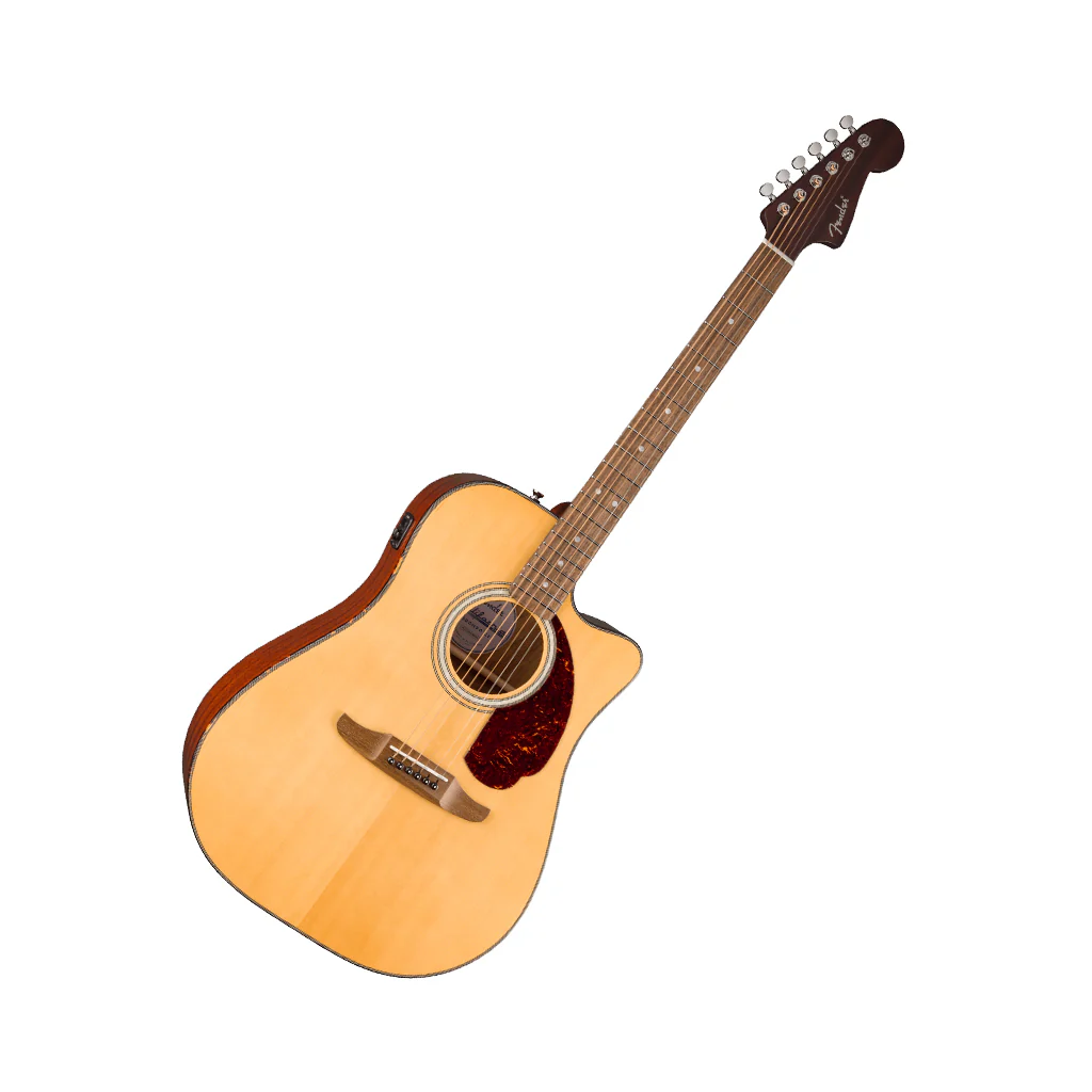Fender California Deluxe Redondo CE Acoustic-Electric - Natural - Image 8