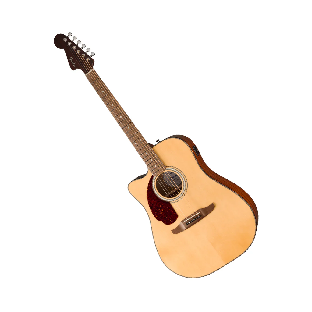 Fender California Deluxe Redondo CE Left Handed Acoustic-Electric - Natural - Image 8