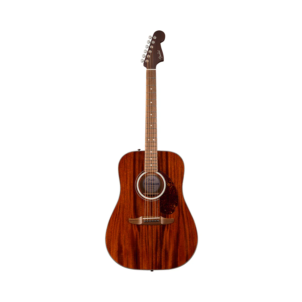 Fender California Deluxe Redondo Mahogany Acoustic Guitar - Natural - Image 3