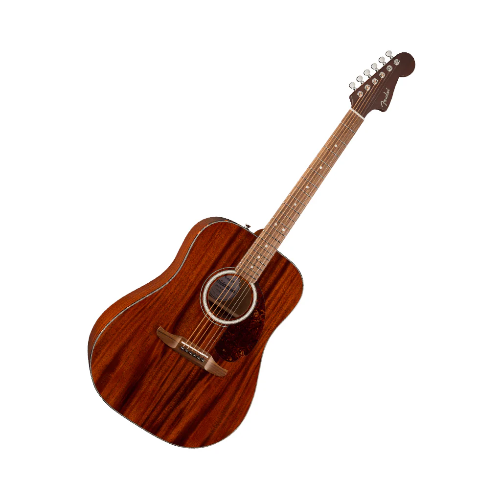 Fender California Deluxe Redondo Mahogany Acoustic Guitar - Natural - Image 8