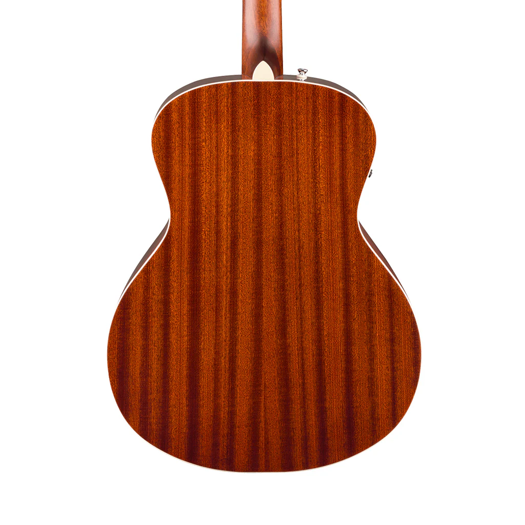 Fender California Deluxe Villager E 12-String Acoustic-Electric - Black - Image 2