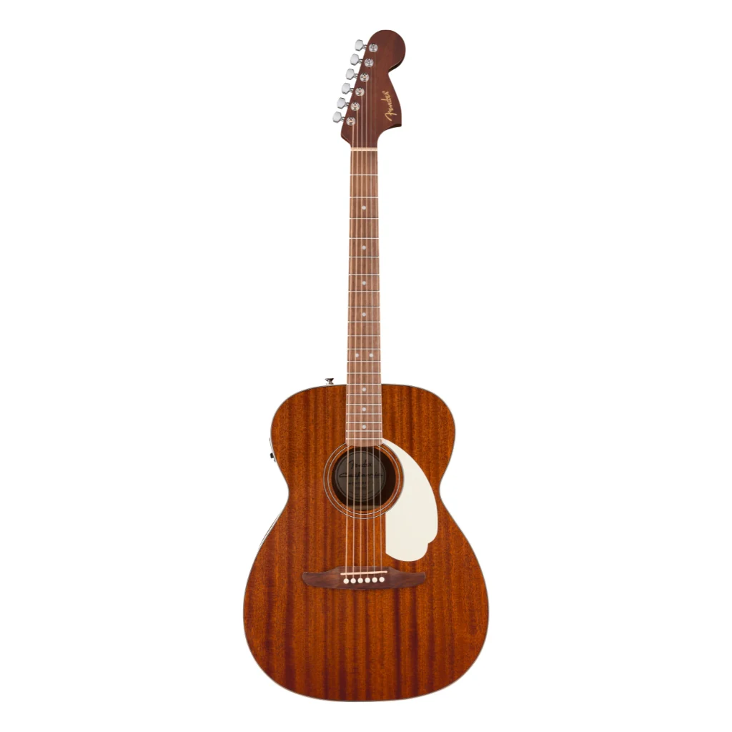 Fender California Standard Monterey E Acoustic-Electric Guitar - Natural Sapele - Image 3