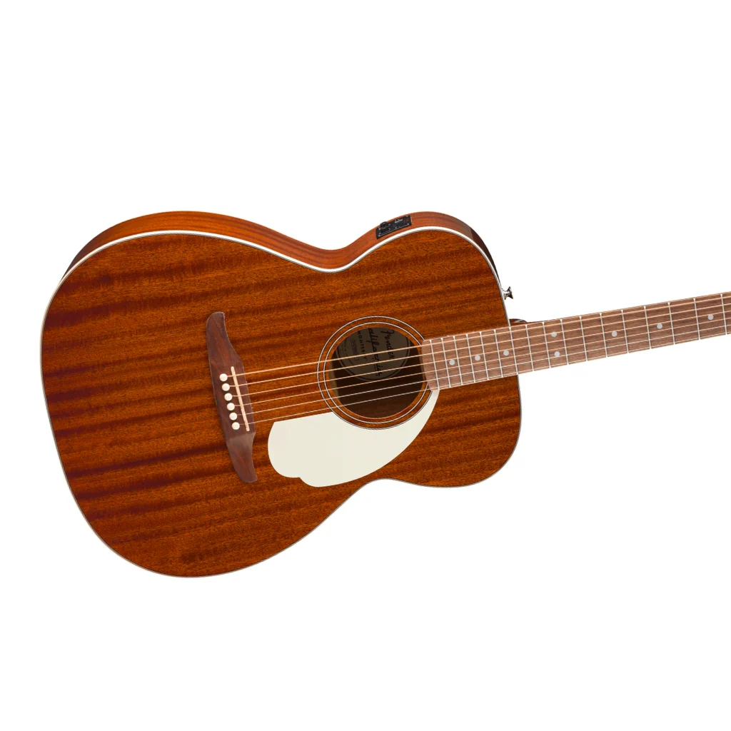 Fender California Standard Monterey E Acoustic-Electric Guitar - Natural Sapele - Image 8