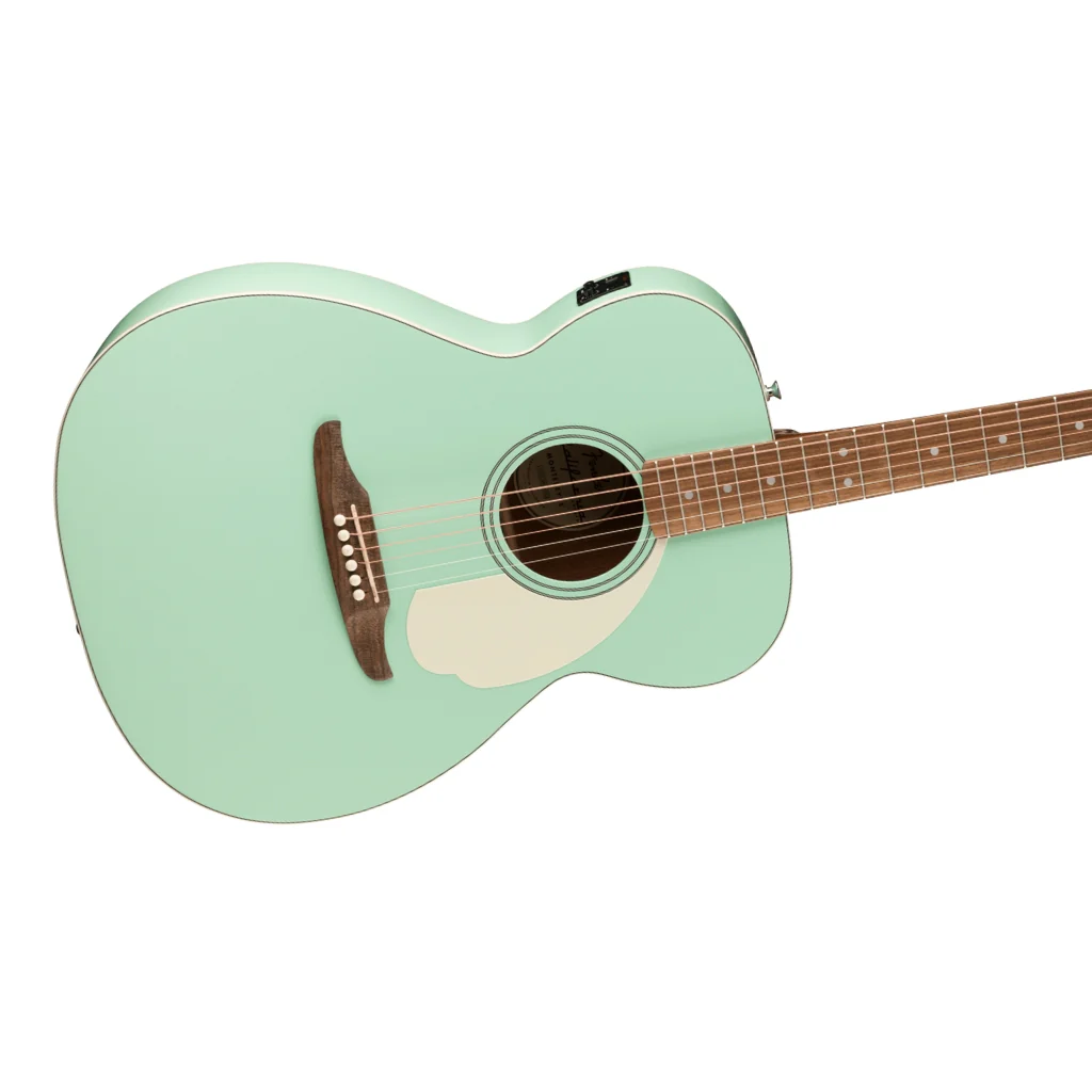 Fender California Standard Monterey E Acoustic-Electric Guitar - Surf Green - Image 8
