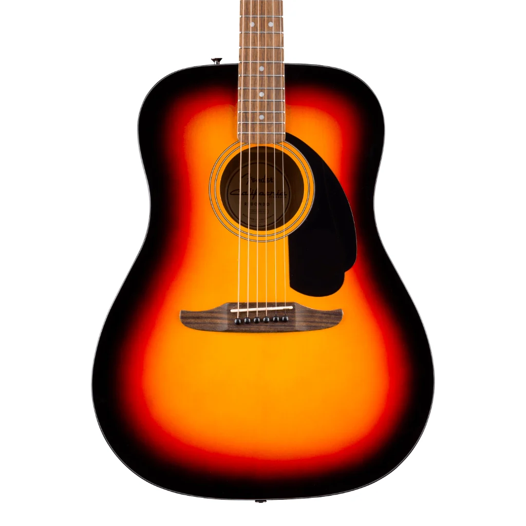 Fender California Standard Redondo Acoustic Guitar - 3-Color Sunburst, Spruce Top