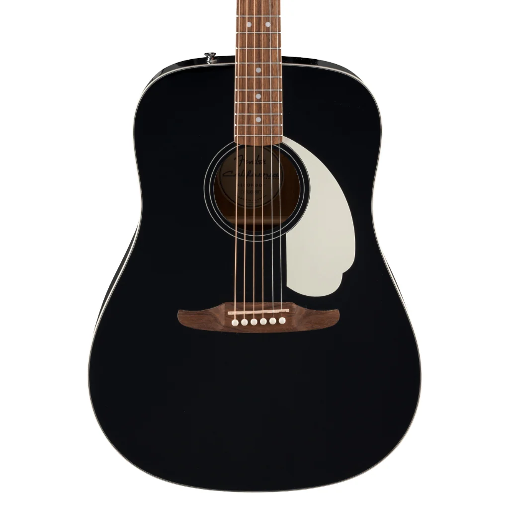 Fender California Standard Redondo Acoustic Guitar - Black, Spruce Top
