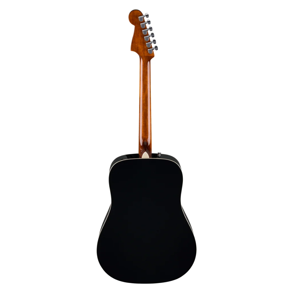 Fender California Standard Redondo Acoustic Guitar - Black, Spruce Top - Image 4