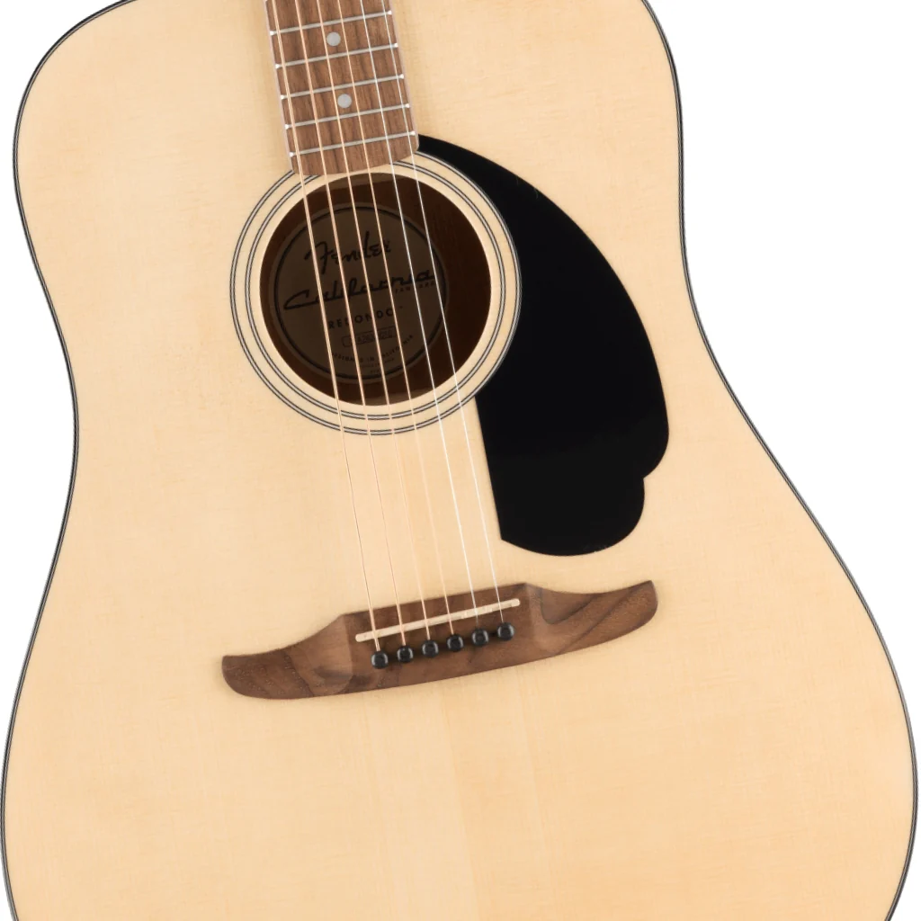 Fender California Standard Redondo Acoustic Guitar - Natural, Spruce Top - Image 7