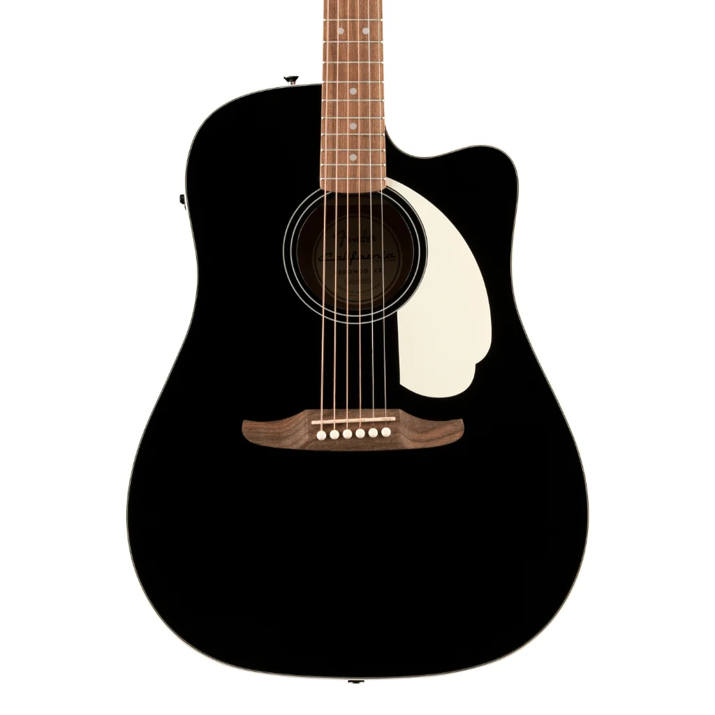 Fender California Standard Redondo CE Acoustic-Electric Guitar - Black, Spruce Top