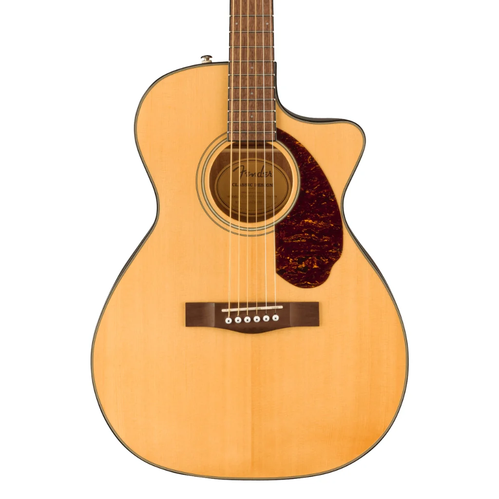 Fender CC-140SCE Concert Acoustic-Electric Guitar - Natural