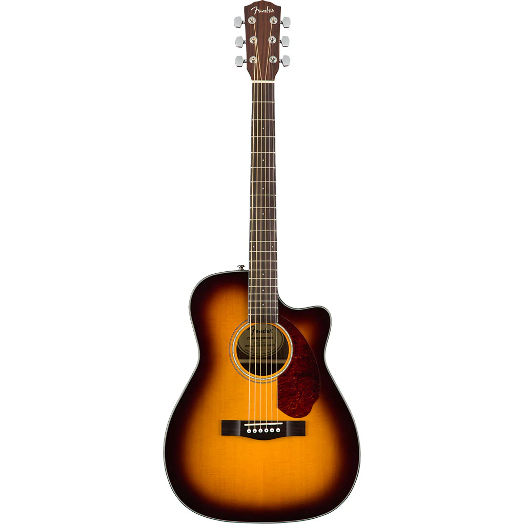 Fender CC-140SCE Concert with Case - Sunburst - Image 2