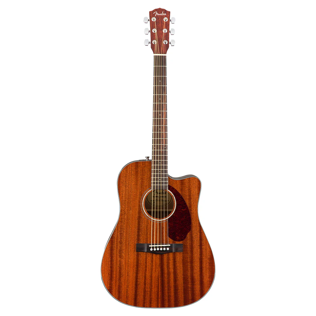 Fender CD-140SCE Dreadnought - Mahogany w/ Case - Image 2