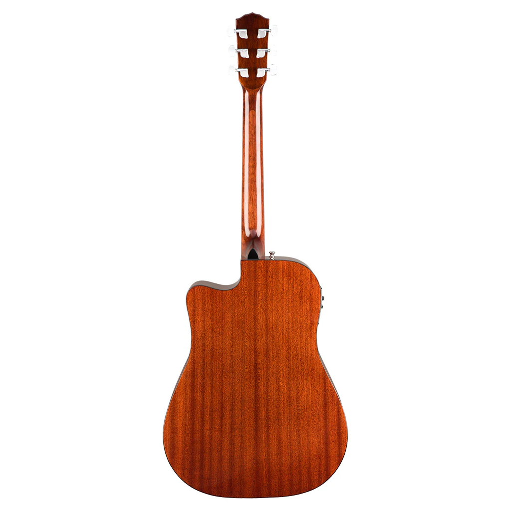 Fender CD-140SCE Dreadnought - Mahogany w/ Case - Image 3