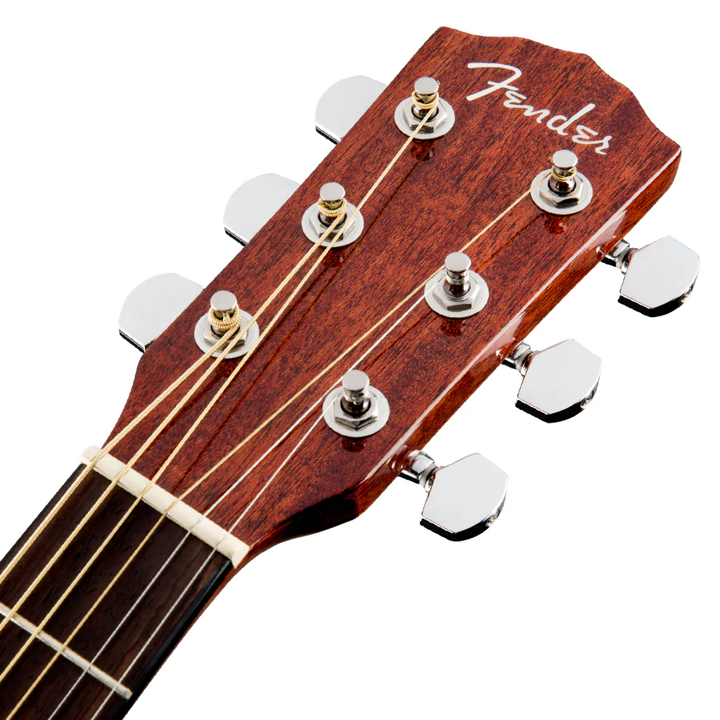 Fender CD-140SCE Dreadnought - Mahogany w/ Case - Image 6
