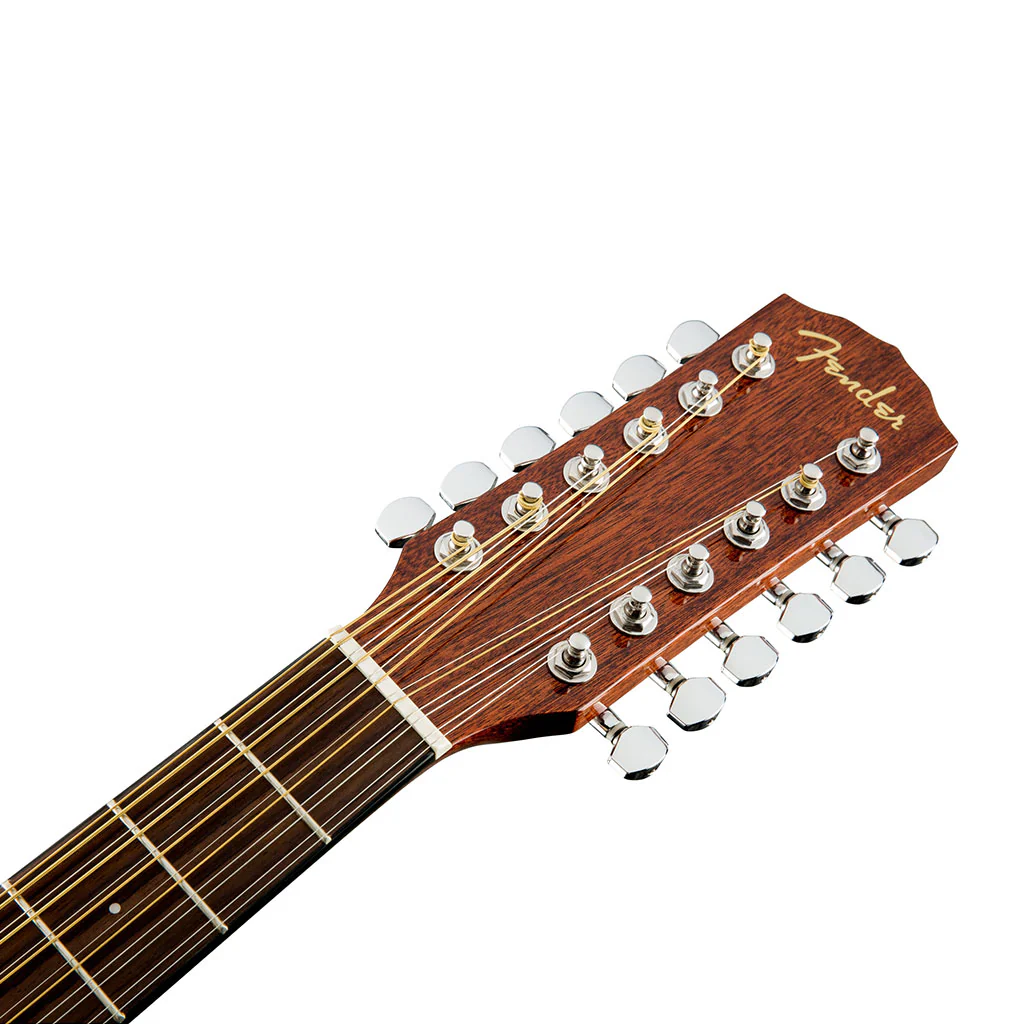 Fender - CD-60SCE Dreadnought 12-string, Walnut Fingerboard - Natural - Image 4