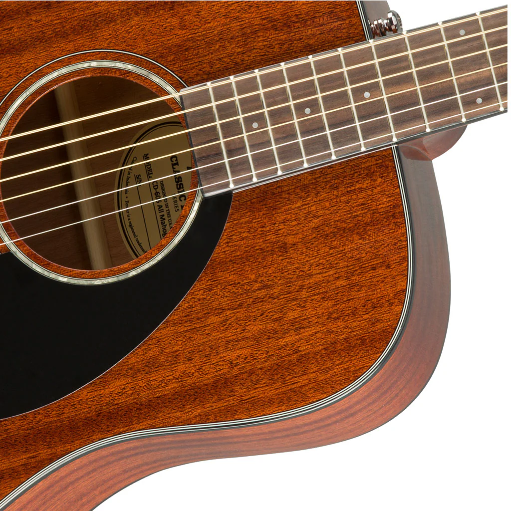 Fender CD-60S Dreadnought - All-Mahogany - Image 6