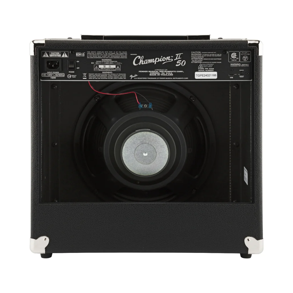 Fender Champion II 50-watt 1 x 12-inch Combo Amplifier - Image 2