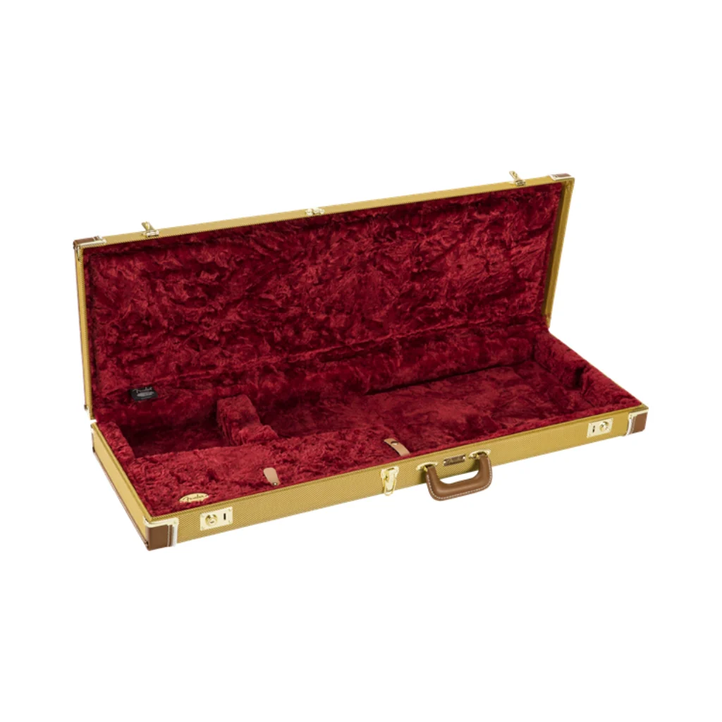 Fender Classic Series Wood Case for Strat/Tele - Tweed - Image 3