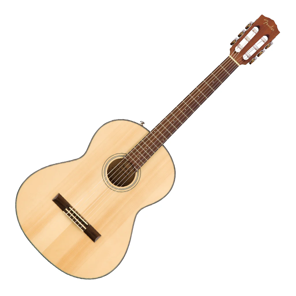 Fender CN-60S Nylon, Walnut Fingerboard, Natural - Image 7